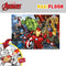 Kinderpuzzel The Avengers Dubbelzijdig 108 Onderdelen 70 x 1,5 x 50 cm (6 Stuks)