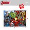 Kinderpuzzel The Avengers Dubbelzijdig 108 Onderdelen 70 x 1,5 x 50 cm (6 Stuks)