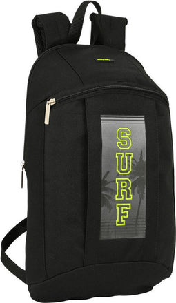 Kinderrugzak Safta Surf Mini Zwart (22 x 39 x 10 cm)