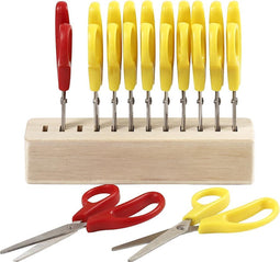 Kinderschaar, L: 12,5 cm, Rund, Keizerin Boom, 12 Stuk