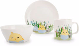 Kinderservies 3-delig Kids Baby Chick