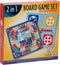 Kinderspel Ludo/Ganzenbord 2in1