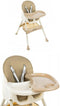 Kinderstoel 3 in 1 - 5 punts veiligheidsgordel - Beige