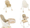 Kinderstoel 3 in 1 - 5 punts veiligheidsgordel - Beige