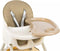 Kinderstoel 3 in 1 - 5 punts veiligheidsgordel - Beige