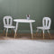 Kinderstoelen en -tafel Firmiana | 60 x 60 x 47,7 cm | Wit