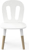 Kinderstoelen en -tafel Firmiana | 60 x 60 x 47,7 cm | Wit