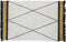 Kindervloerkleed Etnic ocher - met rand - 120x170 - Tapis Petit