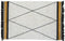 Kindervloerkleed Etnic ocher - met rand - 120x170 - Tapis Petit