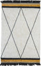 Kindervloerkleed Etnic ocher - met rand - 120x170 - Tapis Petit