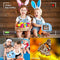 Kindervriendelijke Digitale Camera Blauw - 20MP HD, 2,4 Scherm, Ingebouwde 32GB SD - Ideaal voor Kinderen 3-12 jaar