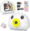 Kindervriendelijke Digitale Camera Wit - 20MP HD, 2,4 Scherm, Ingebouwde 32GB SD - Ideaal voor Kinderen 3-12 jaar