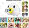 Kindervriendelijke Digitale Camera Wit - 20MP HD, 2,4 Scherm, Ingebouwde 32GB SD - Ideaal voor Kinderen 3-12 jaar