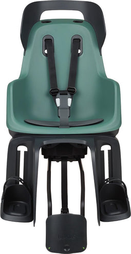 Kinderzitje achter Bobike Go Maxi RS met framebevestiging (FF) en slaapstand - peppermint