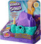 Kinetic Sand - Kristal Zeemeermin-speelset met 481 g goudkleurig glinsterend orig ineel kinetisch zandmet opbergbak en gereedschap - Sensoriche speelgoed