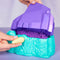 Kinetic Sand - Kristal Zeemeermin-speelset met 481 g goudkleurig glinsterend orig ineel kinetisch zandmet opbergbak en gereedschap - Sensoriche speelgoed