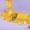 Kinetic Sand - Kristal Zeemeermin-speelset met 481 g goudkleurig glinsterend orig ineel kinetisch zandmet opbergbak en gereedschap - Sensoriche speelgoed