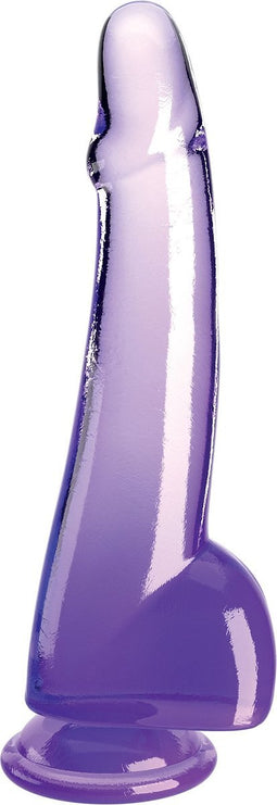 King Cock Clear 10 Inch Balls