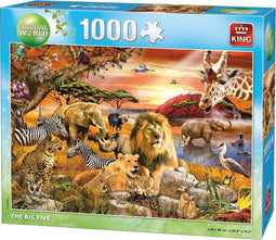King King puzzel animal world 1.000 st. 56010.