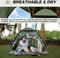 KingCamp Camping Tent 2 Man - Lichtgewicht - Waterproof - Eenvoudige Opzet - Voor Familie en Reizen