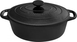 Kinghoff 1111 Braadpan - 6,2L - Gietijzeren - alle warmtebronnen