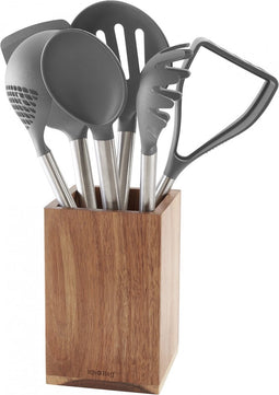 Kinghoff 1325 Kookgerei set - 7-delig - massief acaciahout