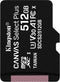 Kingston 512GB microSDHC Canvas Select Plus 100R A1 C10 Single Pack zonder Adapter