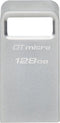 Kingston DataTraveler Micro 128GB USB 3.2 Gen 1 - Zilver