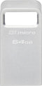 Kingston DataTraveler® Micro USB-stick 64 GB Zilver DTMC3G2/64GB USB 3.2 Gen 1