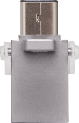 Kingston DataTraveler Microduo 3C -128GB – USB stick 3.1 / Type C – Flash Drive
