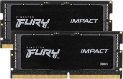 Kingston - Laptopgeheugen - Fury Impact - KF426S16IBK2/32 - 32GB - DDR4 - SODIMM - 2666MHz 2 x 16 GB