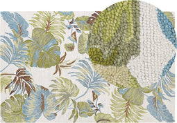 KINIK - Vloerkleed - Multicolor - 140 x 200 cm - Wol