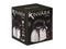 kinvara fluitketel - RVS - 2.5 liter - zilver/zwart - waterkoker voor camping/ caravan/ camper