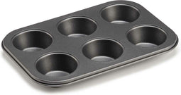 Kinvara - Muffins/cupcakes maken bakvorm/blik voor 6x stuks 26x18 cm