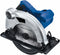 Kinzo Cirkelzaag - 230V - Blauw - met Parallelgeleider - Laminaatsnijder