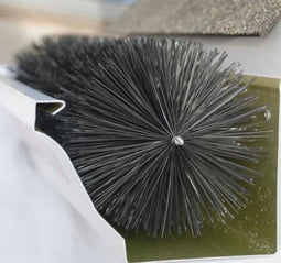 Kinzo Dakgootbeschermer - Bladvanger - 4 meter lang - Ø 12 cm