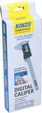 Kinzo Digitale Schuifmaat - Meetbereik tot 15 CM - met Opbergbox - Roestvrij Staal - Aflezen in mm of Inch - Zilver