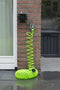 Kinzo Flexibele Tuinslag 15 Meter - Incl. Sproeikop en Snelkoppeling - 7 Sprayfuncties - Spiraalslang - Uv-Bestendig - PVC - Groen