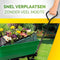 Kinzo Garden Tuinkar - Transportkar met Kiepfunctie - Multifunctionele Bolderkar - 75 Liter - 200 kg Laadvermogen
