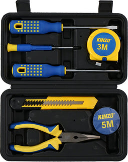 Kinzo Gereedschapsset - Gereedschap - Gereedschapskoffer - voor Huishoudelijk Gebruik - 8-Delig