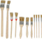 Kinzo Schilderkwasten - 11 Stuks - 2x Radiatorkwast - 2x Ronde Kwast - 3x Platte Kwast - 4x Penseel