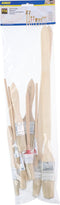 Kinzo Schilderkwasten - 11 Stuks - 2x Radiatorkwast - 2x Ronde Kwast - 3x Platte Kwast - 4x Penseel