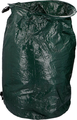 Kinzo Tuinafvalzak 120 L - Bladresten en GFT Afval - Handvat - Herbruikbaar en Opvouwbaar - Grijs