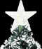 vidaXL - Kerstboom - met - LED - en - standaard - 120 - cm - glasvezel