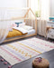 ZAYSAN - Kindervloerkleed - Beige/Roze - 140 x 200 cm - Katoen