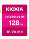 Kioxia EXCERIA PLUS SDXC-kaart 128 GB UHS-I, v30 Video Speed Class