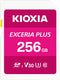 Kioxia EXCERIA PLUS SDXC-kaart 256 GB UHS-I, v30 Video Speed Class