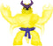 Goo Jit Zu Shifters superhelden set - Scorpius - Glow in the dark - Stretchfiguur