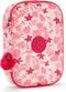 Kipling 100 Pens Etui - Pink Leaves