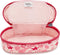 Kipling Duobox Etui - Pink Leaves